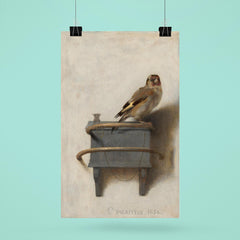The Goldfinch by Carel Fabritius poster 6