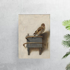 The Goldfinch by Carel Fabritius poster 7