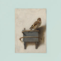 The Goldfinch by Carel Fabritius poster 8