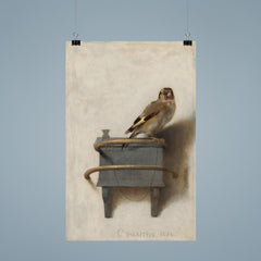 The Goldfinch by Carel Fabritius poster 9