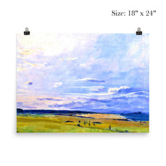 The Golf Links, North Berwick by Sir John Lavery poster 5