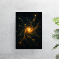 The Great Attractor as scientific sublime map poster 7