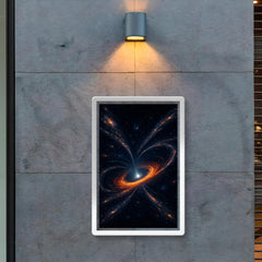 The Great Attractor swallowing galaxy streams in darkness poster 2