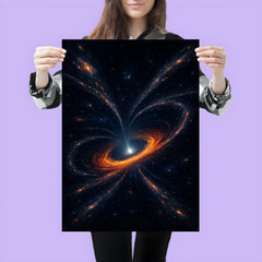 The Great Attractor swallowing galaxy streams in darkness poster 3