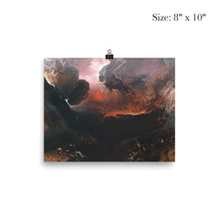 The Great Day of His Wrath by John Martin poster 4