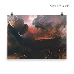 The Great Day of His Wrath by John Martin poster 5