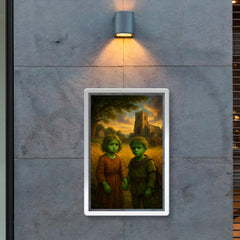 The Green Children of Woolpit arrival scene poster 2