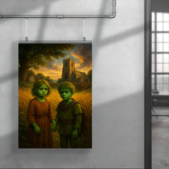 The Green Children of Woolpit arrival scene poster 4