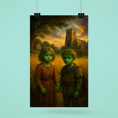 The Green Children of Woolpit arrival scene poster 6