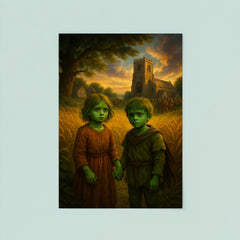 The Green Children of Woolpit arrival scene poster 8