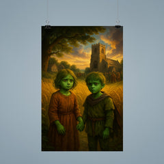 The Green Children of Woolpit arrival scene poster 9