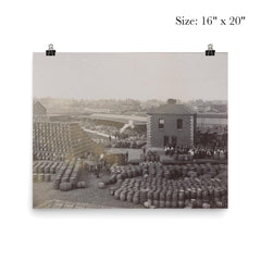 The Guinness Brewery in Dublin, 1910 poster 2