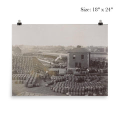 The Guinness Brewery in Dublin, 1910 poster 5