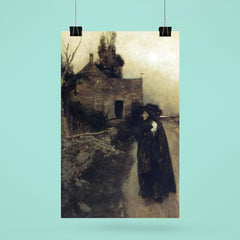 The Haunted House by Howard Pyle, 1904 poster 6