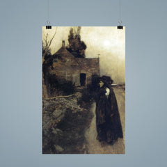 The Haunted House by Howard Pyle, 1904 poster 9