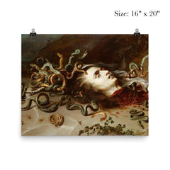 The Head of Medusa by Peter Paul Rubens, 1618 poster 2