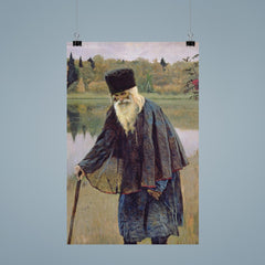 The Hermit by Mikhail Nesterov poster 9