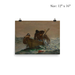 The Herring Net by Winslow Homer, 1885 poster 3