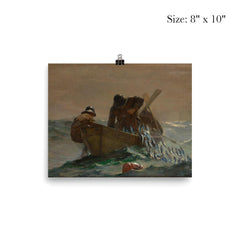 The Herring Net by Winslow Homer, 1885 poster 4