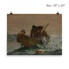 The Herring Net by Winslow Homer, 1885 poster 5