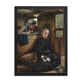 The Irritating Gentleman by Berthold Woltze Framed Print – Classic Victorian Wall Art, Museum-Quality Decor for Home or Office