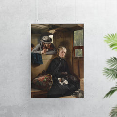 The Irritating Gentleman by Berthold Woltze, 1874 poster 7