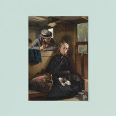 The Irritating Gentleman by Berthold Woltze, 1874 poster 8