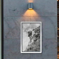 The jagged profile of The Old Man of The Mountain, the New Hampshire state symbol - Franconia, New Hampshire, 1901 poster 2
