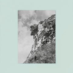 The jagged profile of The Old Man of The Mountain, the New Hampshire state symbol - Franconia, New Hampshire, 1901 poster 8