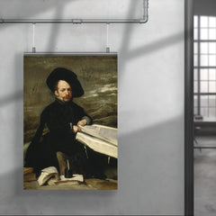 The Jester Don Diego de Acedo by Diego Velázquez, 1645 poster 4