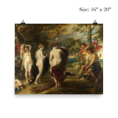 The Judgement of Paris by Peter Paul Rubens poster 2