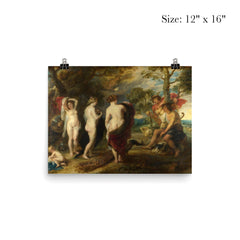 The Judgement of Paris by Peter Paul Rubens poster 3