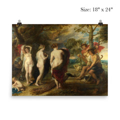 The Judgement of Paris by Peter Paul Rubens poster 5