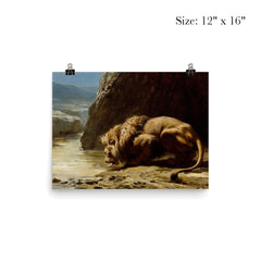 The King Drinks by Briton Riviere poster 3