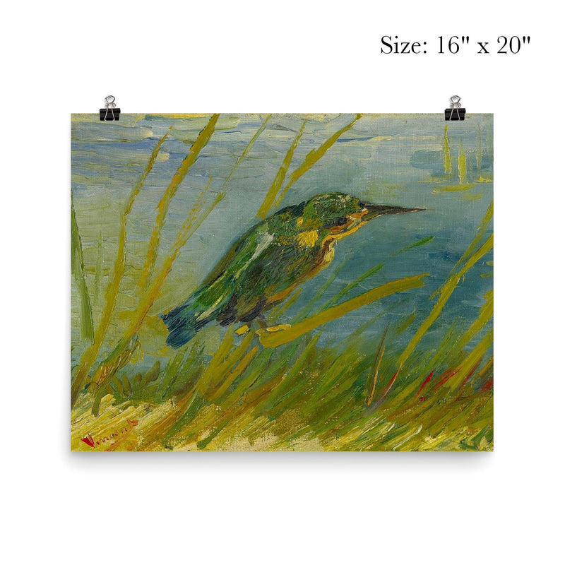The Kingfisher by Vincent van Gogh poster 2