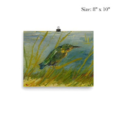 The Kingfisher by Vincent van Gogh poster 4