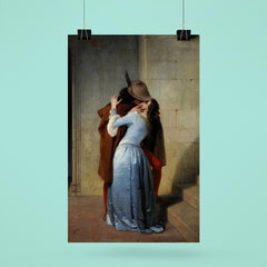 The Kiss by Francesco Hayez poster 6