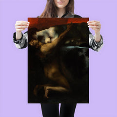 The Kiss of the Sphinx by Franz von Stuck, 1895 poster 3