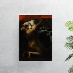 The Kiss of the Sphinx by Franz von Stuck, 1895 poster 7