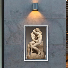 The Kiss Rodin sculpture poster 2