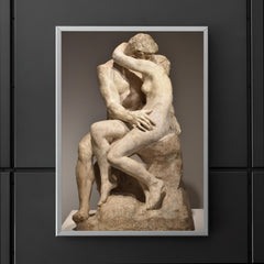 The Kiss Rodin sculpture poster 5