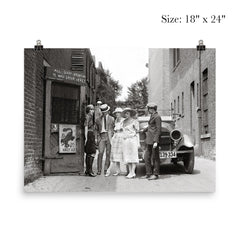 The Krazy Kat, a speakeasy during the era of alcohol prohibition - flappers, Washington, DC 1921 poster 5