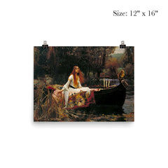 The Lady of Shalott by John William Waterhouse poster 3