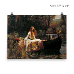 The Lady of Shalott by John William Waterhouse poster 5