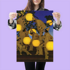 The Lantern Bearers by Maxfield Parrish, 1908 poster 3