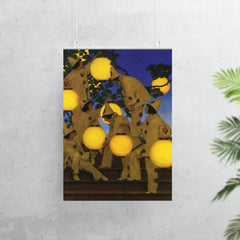 The Lantern Bearers by Maxfield Parrish, 1908 poster 7