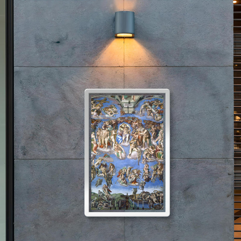 The Last Judgement by Michelangelo poster 2
