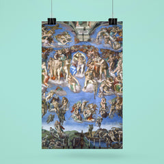 The Last Judgement by Michelangelo poster 6