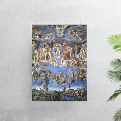 The Last Judgement by Michelangelo poster 7