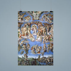 The Last Judgement by Michelangelo poster 9